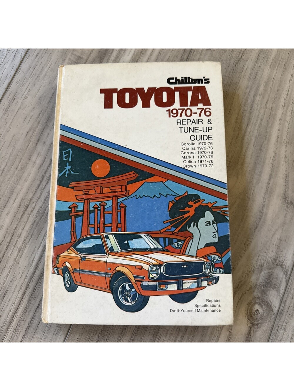 Chilton's Toyota Repair and Tune Up Guide Hardback Book 1970-76